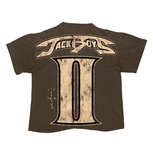 AK STUDIOS TRAVIS SCOTT "CRUCIFIXION" TEE BROWN