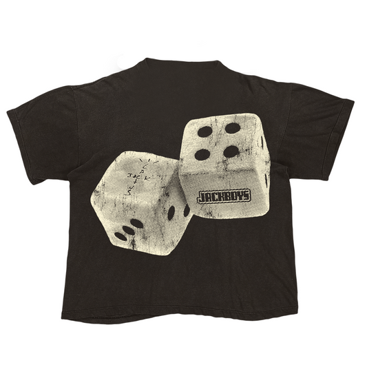 AK STUDIOS TRAVIS SCOTT "ROLL THE DICE" TOUR TEE CHOCOLATE