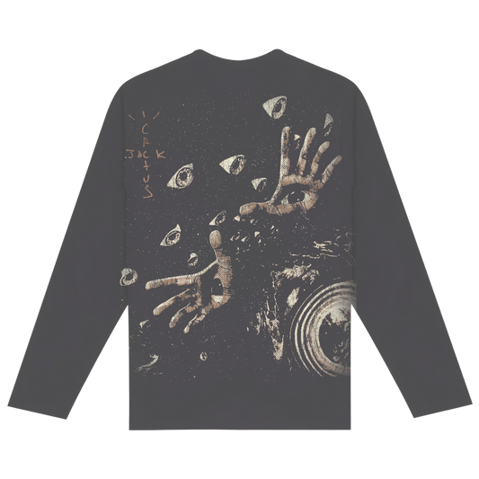 AK STUDIOS TRAVIS SCOTT "UTOPIA" LONG SLEEVE GREY