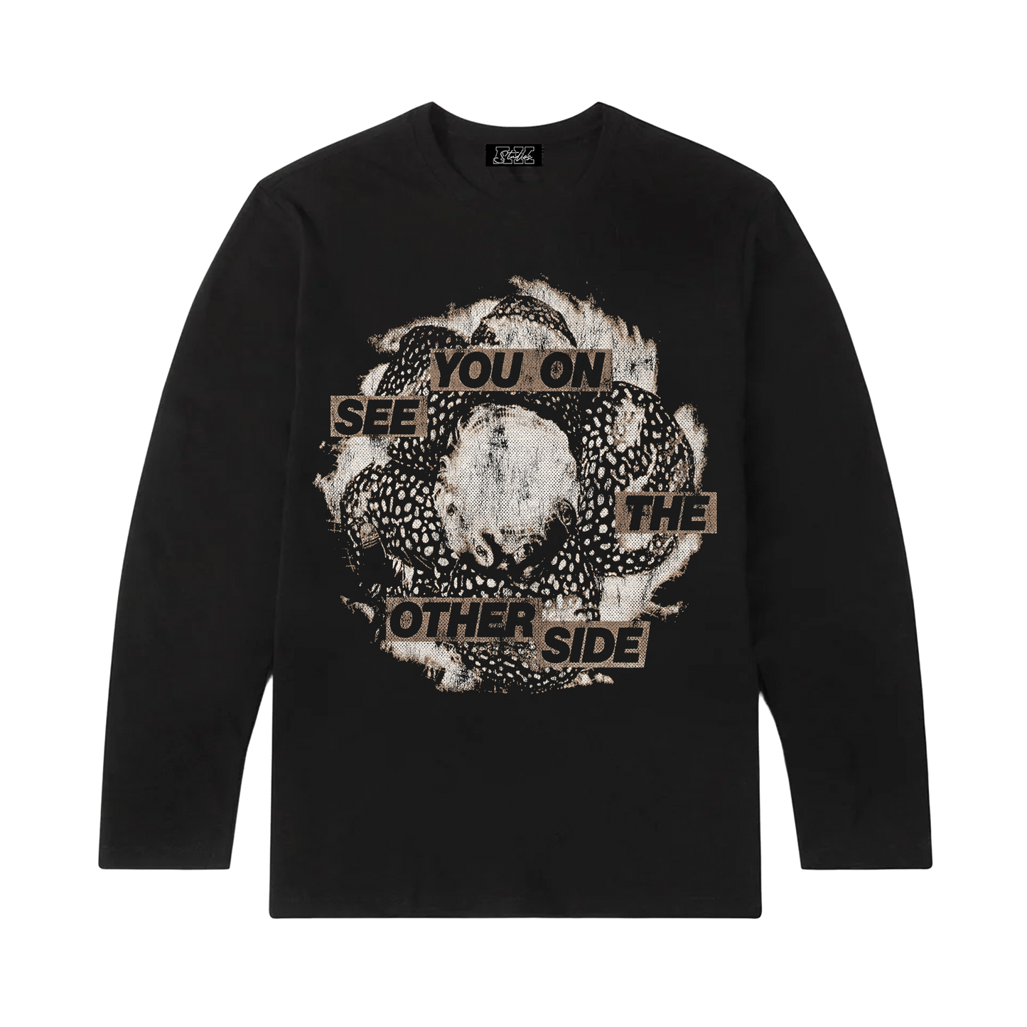 AK STUDIOS TRAVIS SCOTT "OTHER SIDE" LONG SLEEVE BLACK