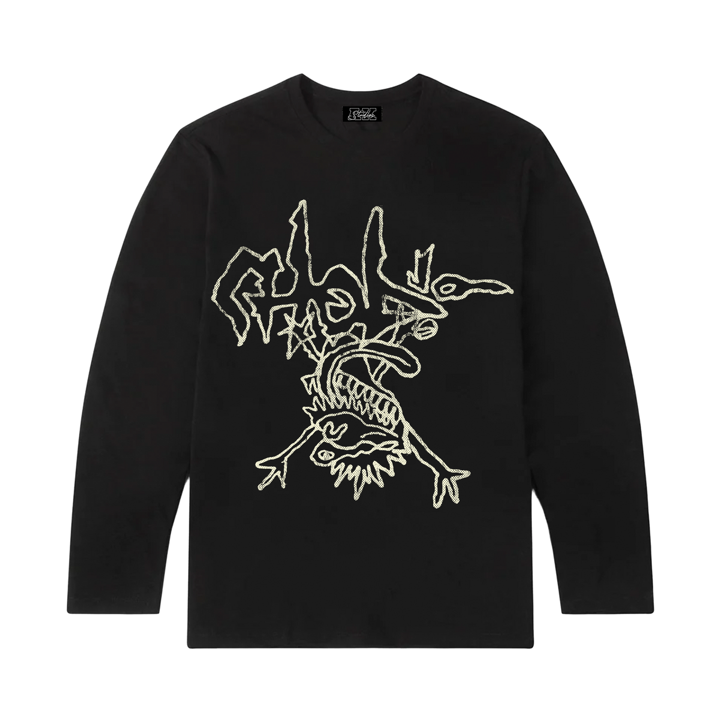 AK STUDIOS TRAVIS SCOTT "UTOPIA" LONG SLEEVE BLACK