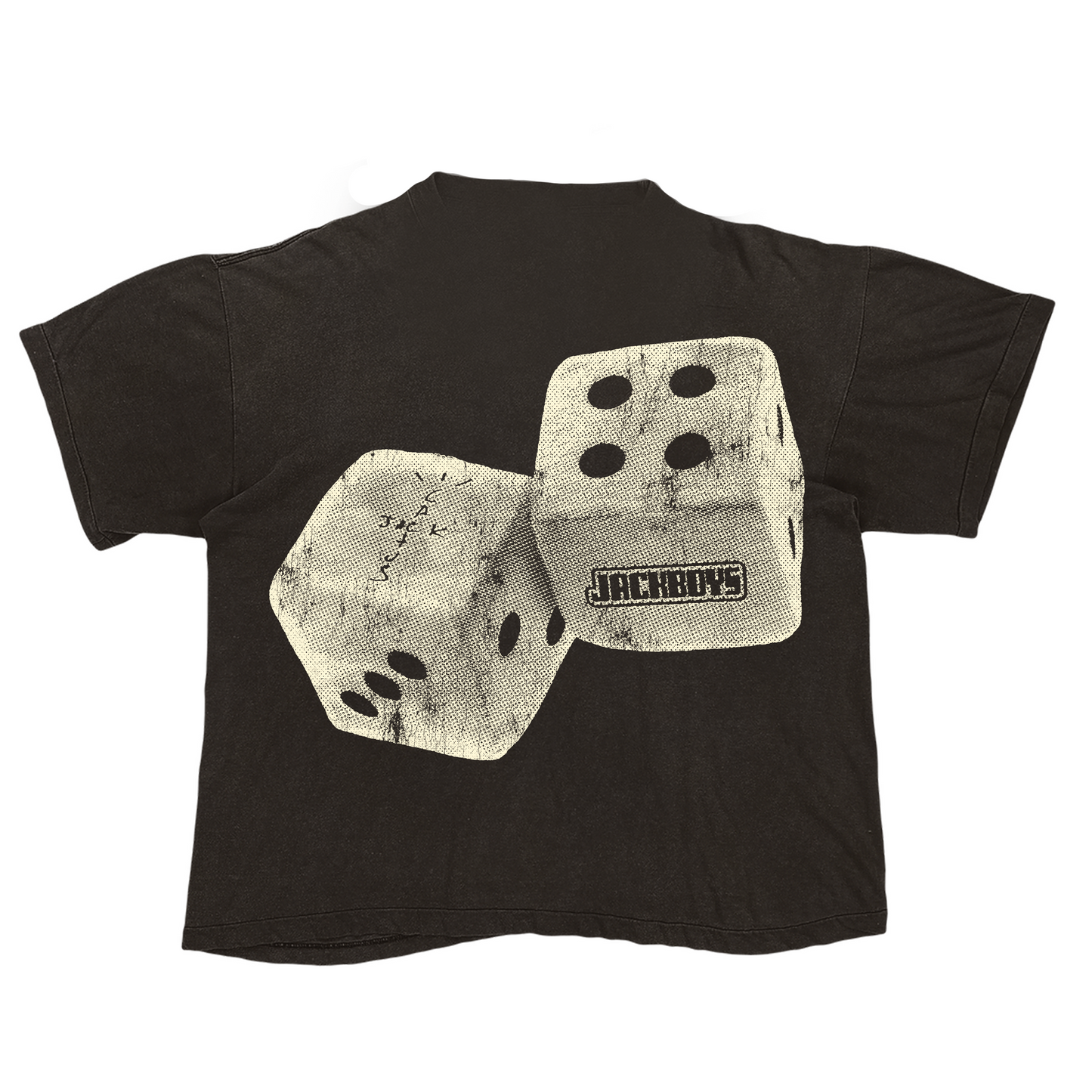 AK STUDIOS TRAVIS SCOTT ‘ROLL THE DICE’ TOUR TEE CHOCOLATE