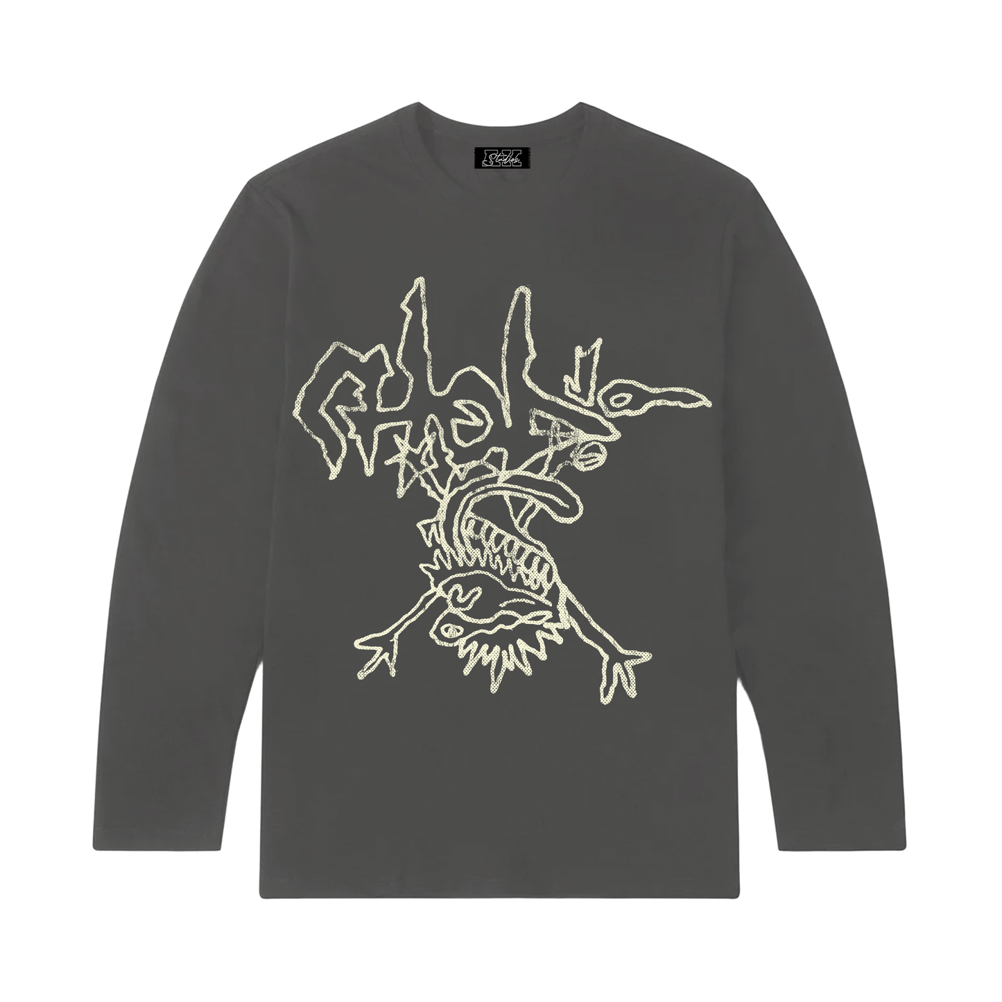 AK STUDIOS TRAVIS SCOTT "UTOPIA" LONG SLEEVE GREY