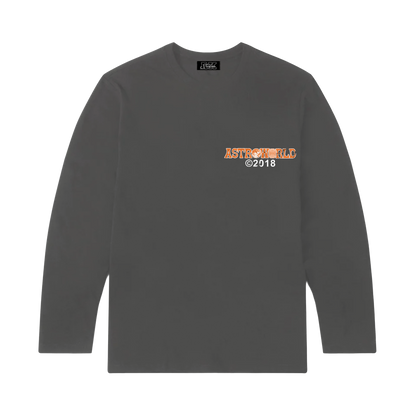 AK STUDIOS TRAVIS SCOTT "ASTROWORLD" LONG SLEEVE GREY