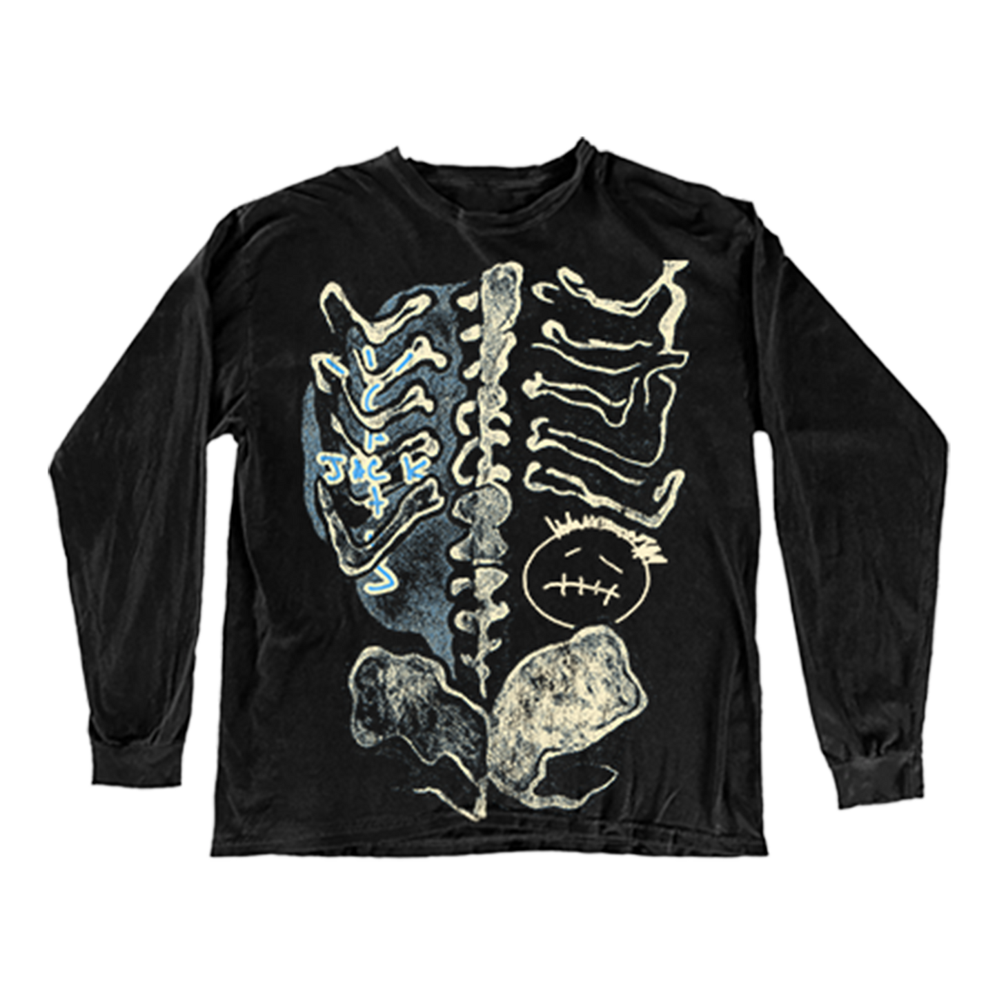 AK STUDIOS TRAVIS SCOTT "X-RAY" LONGSLEEVE BLACK
