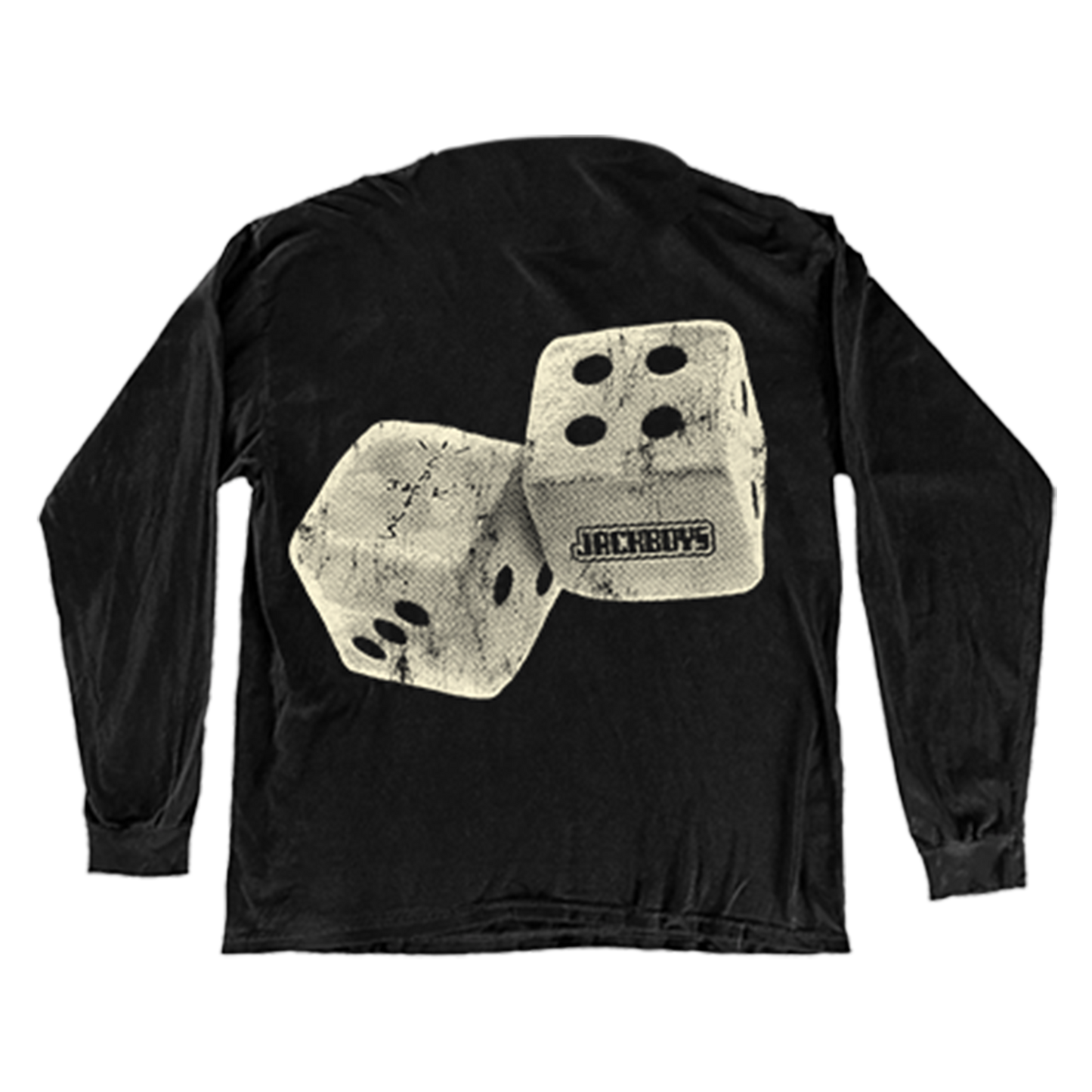 AK STUDIOS TRAVIS SCOTT "ROLL THE DICE" LONG SLEEVE BLACK