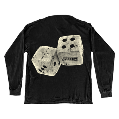 AK STUDIOS TRAVIS SCOTT "ROLL THE DICE" LONG SLEEVE BLACK