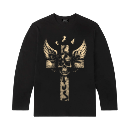 AK STUDIOS TRAVIS SCOTT "CRUCIFIXION" LONG SLEEVE BLACK