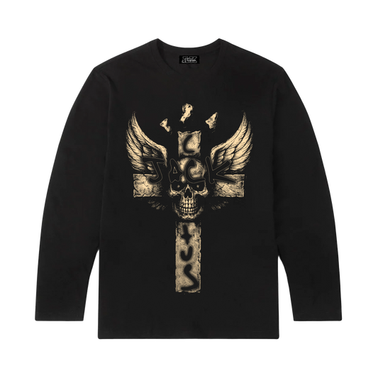 AK STUDIOS TRAVIS SCOTT "CRUCIFIXION" LONG SLEEVE BLACK