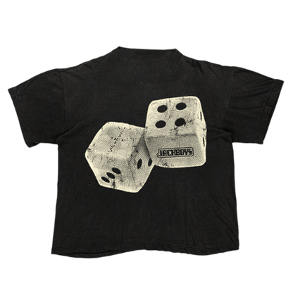 AK STUDIOS TRAVIS SCOTT "ROLL THE DICE" TEE BLACK