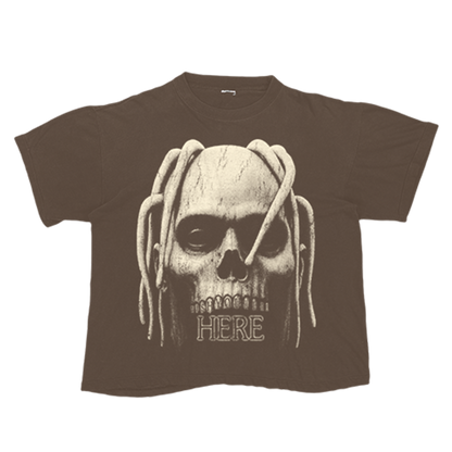 AK STUDIOS TRAVIS SCOTT "THE LAST RIDE" TEE BROWN