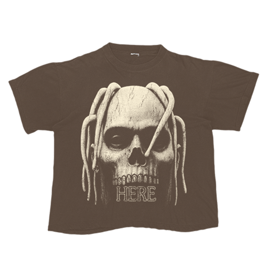 AK STUDIOS TRAVIS SCOTT "THE LAST RIDE" TEE BROWN